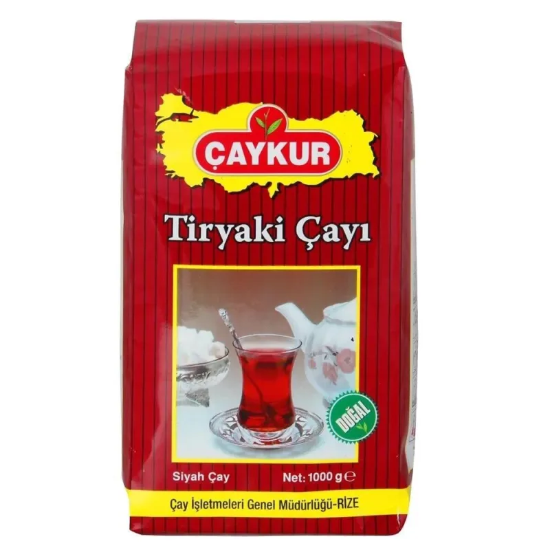 Çaykur Tiryaki Siyah Çay 1000g