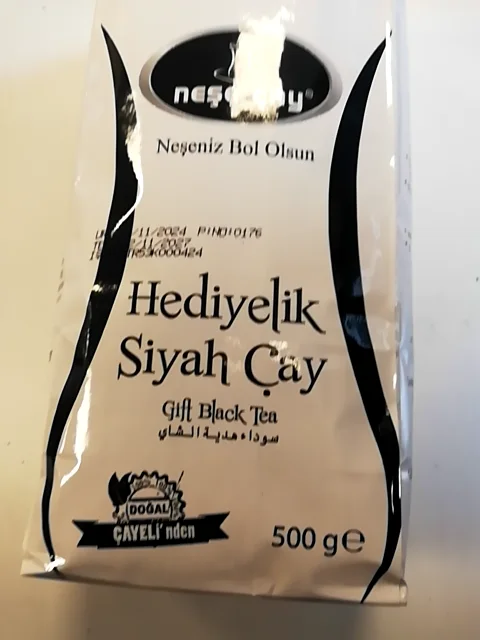 Neşe Çay Hediyelik Çayeli Siyah Çay 500g