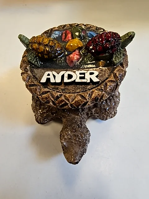 Kaplumbağa Küllük Ayder Yazılı