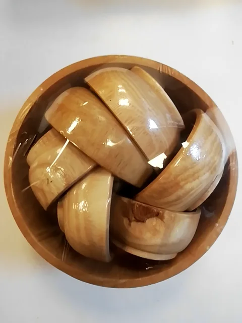 Ahşap Çerezlik x7 Parça