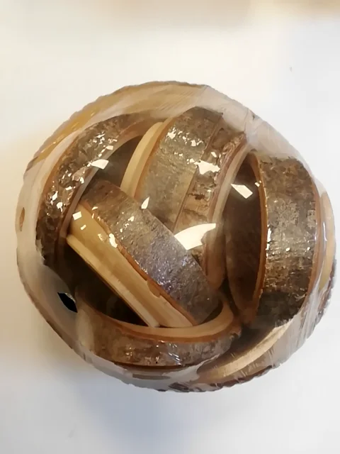 Ahşap Çerezlik Kabuklu x7 Parça