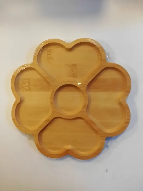 Ahşap 4+1 Bölmeli Çiçek Çerezlik