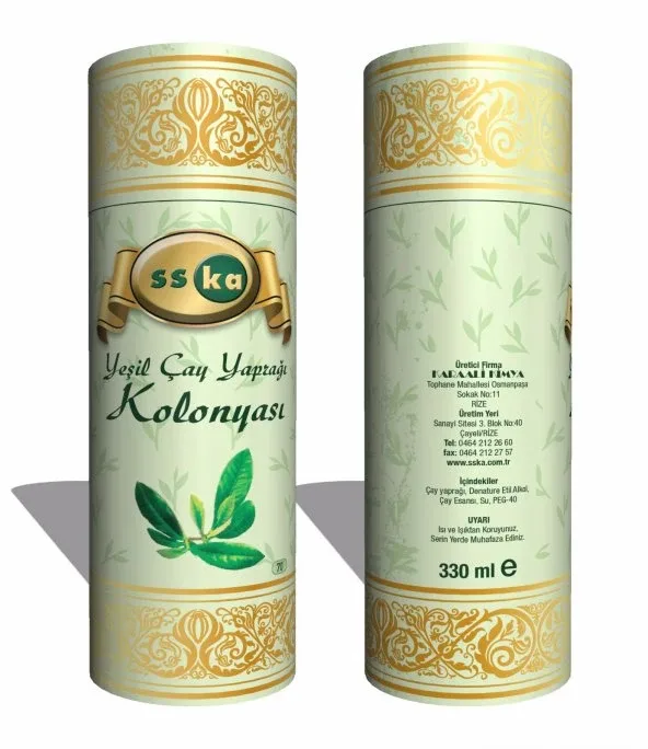 SS KA Yeşil Çay Kolonyası Kutulu 330 ml